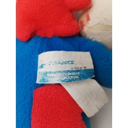 Peluche Footix 1998 Mascotte Officielle Des Bleus Fff Equipe De France Football