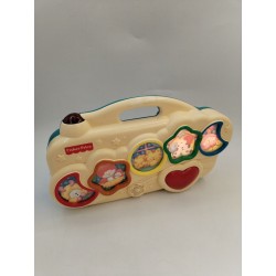 Fisher Price 1998 Veilleuse Berceuse Électronique Musicale Télécommande Bébé