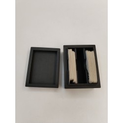 Coffret Jeux De Cartes As De Pique Bois Laqué Noir Boite Carte Jeu