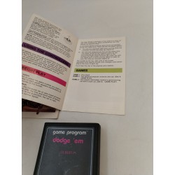 Dodge ' Em Atari Cx2637 Jeux Video Jeu Game Progam
