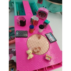 Lot Poupée Lol Suprise Omg Poupées Bus Van Dj Piscine Bar Jouet Barbie Jeux