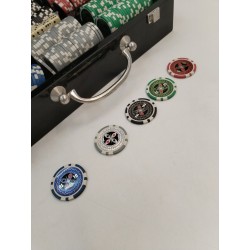 Coffret Poker Valise Casino Mises Jeu De Cartes Welcome To Vegas
