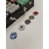 Coffret Poker Valise Casino Mises Jeu De Cartes Welcome To Vegas