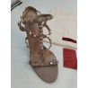 Rockstud Valentino Garavani Talons Cuir Spartiate Sandale Taille 40 Cuir