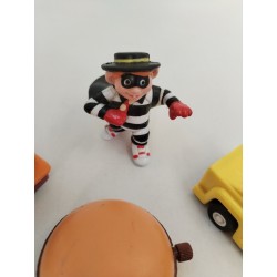 Années 90 Lot 5 Jouet Figurine Hamburglar Mc Donald's Mc Do Happy Meal