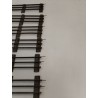 Lot De 6 Rails Droits Po O Made In France Jep Fer Trains Ancien Jeu Miniature