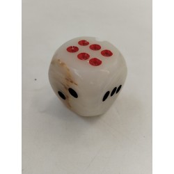 Gros Dé En Marbre Pierre 5 X 5 Jeux Jeu Dés Déco