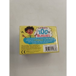 La Boîte 100% Blagues Grund Neuf Jeux Cartes