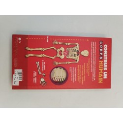 Construis Un Corps Humain Gallimard Jeunesse Livre Squelette Maquette Jeu