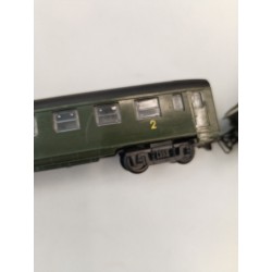 Lot 2 JOUEF HO 1/87 VOITURE VOYAGEURS 1 Et 2 CLASSE SNCF A3B5 MYFI 5147 Trains