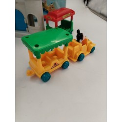 Le Château Magique De Disney Railway Li'l Playmates Jouet Figurine Vintage Tomy