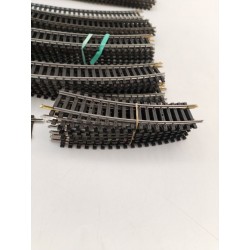 Lot De 36 Rails Courbes Droits Éclisses Jouef Trains Électriques Playcraft...
