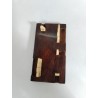 Ancien Marqueur Bois Os Compteur Points Compte Cartes Marque Jeux Jeu Bridge