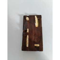 Ancien Marqueur Bois Os Compteur Points Compte Cartes Marque Jeux Jeu Bridge
