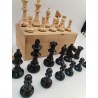 Ancien Jeu D'échecs Staunton Jeux Échec Billes De Verre Antique Chess Set Échecs