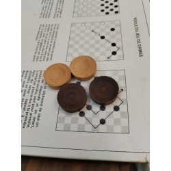 Jeu De Dames Pions En Buis Educo Superjouet Jeux De Société Lardy Damier
