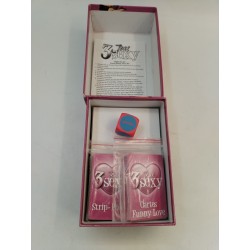 3 Jeux Sexy Jeux Coquins Adultes Strip Poker Cartes Love Dés D'amour
