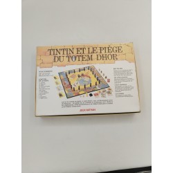 1992 Tintin Et Le Piège Du Totem Dhor Jeux Nathan Jeu De Société Hergé Bd 