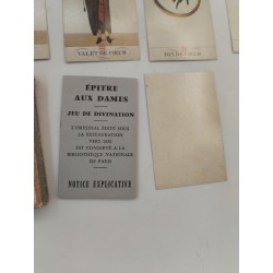 ÉPITRE AUX DAMES jeu de divination Éditions Dusserre Repro 1820 VOYANCE ORACLE 