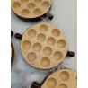 Lot De 6 Poêlons à escargots 12 trous Emile Henry 🗝️ 2512 Escargot Poêlon 
